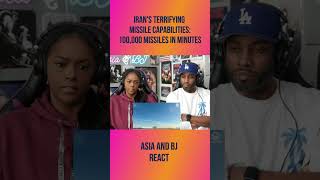 Iran's Terrifying Missile Capabilities #shorts #ytshorts #asiaandbjreact  | Asia and BJ React