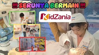 KIDZANIA JAKARTA 2024!!! COBAIN SEMUA PROFESI! SERUUU BGT BERMAIN PERAN DI KIDZANIA!!!