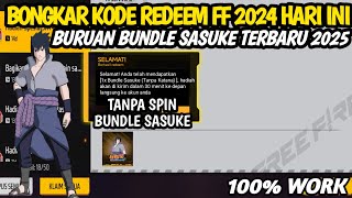 KODE REDEEM FF!! KODE REDEEM FREE FIRE TERBARU 18 Januari 2025 HARI INI‼️