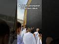 Menakjubkan beginillah penampakan ka'bah dari jarak dekat. #umrah #mekkah #masjidilharam #shorts