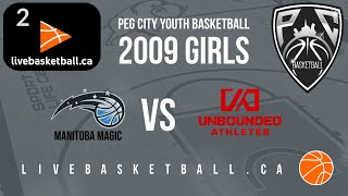 PCYBL- 2009 girls Magic vs. 2009 girls Unbounded