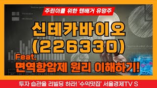 [주린이를 위한 텐배거 유망주] 신테카바이오, 온코크로스, 파로스아이바이오, 면역항암제, 의료AI, AI신약