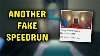 Exposing another Fake Poppy Playtime Speedrun