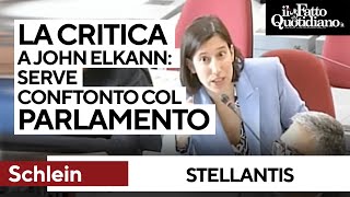 Stellantis, Schlein: \