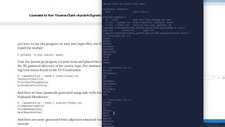 Tiny Python Projects: Ch 20 Pt 1 (Password intro)