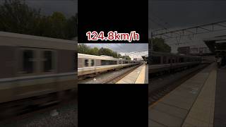 爆音ジョイント音！223系新快速 播州赤穂行き 島本駅を高速通過 #shorts #高速通過