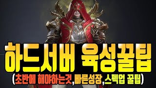 [히트2] 빠른성장 꿀팁가이드(초반진로,스펙업 방법,해야하는 것들)