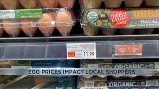 Egg prices local impact