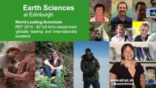 Earth Sciences at Edinburgh Open Day Talk