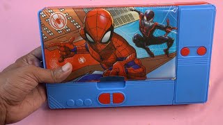 Megnetic  Jumbo Spiderman Pencil box