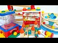 Marble Run Race ASMR☆ 5 colorful marble courses & big rolling balls