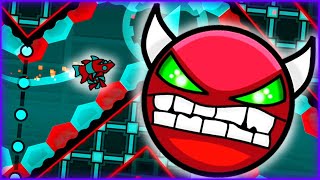 Beating More Geometry Dash Demons For The First Time