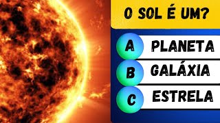 QUIZ CONHECIMENTOS GERAIS , teste a sua mente e inteligência 🧠  ganhe conhecimento | nível fácil