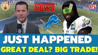 URGENT! JUST HAPPENED! CAMPBELL CONFIRMS! NEW BLOCKBUSTER?! GREAT TRADE FOR LIONS DETROIT LIONS NEWS