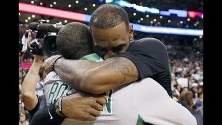 Have Boston Celtics star Kyrie Irving and LeBron James made peace after this summer's trade?
