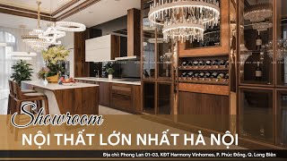 TRẢI NGHIỆM SHOWROOM NỘI THẤT GỖ ÓC CHÓ CỦA HUY HOÀNG TẠI HẢI PHÒNG CÙNG MC TUẤN TÚ