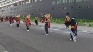 2019年4月22日（東南北会）西馬音内盆踊り　豪華客船クィーンエリザベス号