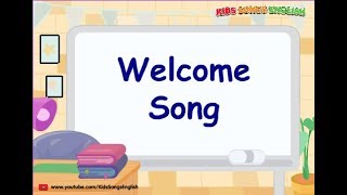 Kids learn English through songs: Welcome Song  | Kid Song | Elephant English