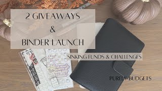 GIVEAWAYS & Binder Launch | Binder Switch | Saving Challenges | 200 Subscribers