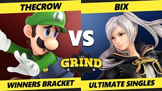 Pre-Glitch Grind  - TheCrow (Luigi, Wolf) Vs. Bix (Robin, Mewtwo) Smash Ultimate Tournament