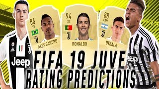 FIFA 19 | JUVENTUS PLAYER RATINGS PREDICTIONS | w/ CHIELLINI PJANIC DYBALA & RONALDO | FUT 19