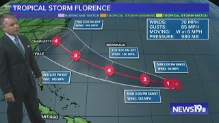 Tropical Storm Florence Expected to Be a Hurricane Again Soon