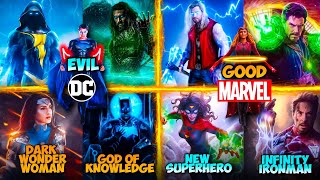 Evil Dc Vs Good Marvel / Superheroes Most Powerful Versions / Round 2