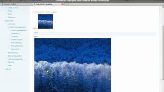 Drupal Tutorial - Using Images in Nodes