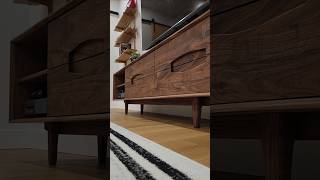 Walnut TV Console