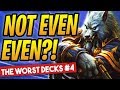 WINNING WITH NOT EVEN EVEN SHAMAN?! | The Worst Decks In Hearthstone #4 | Rastakhan's Rumble