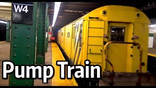 ⁴ᴷ R65-Type Pump Train Transfer to 38th Street Yard