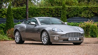 2001 Aston Martin V12 Vanquish - James Bond Press Car #007