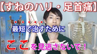 【すねが張る、足が痛い、足首が硬い】人がやるべきセルフケア／西荻窪きりん堂整体院