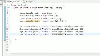 Java Programming Tutorial 41 Building Objects for Constructors