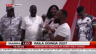 Viongozi Kadhaa Wanapigia Debe na Kumshawishi Raila Odinga kuwania kiti cha Urais 2027