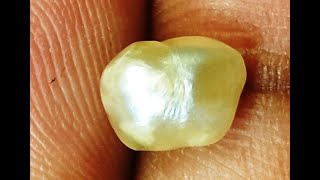 1.43 Carats Natural Basra Pearl Certificate no. 6968