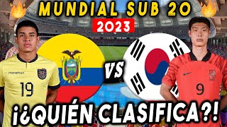 (CONFIRMADO) 🇪🇨 TREMENDA ALINEACION! ECUADOR VS COREA DEL SUR MUNDIAL SUB 20 2023 HOY LA TRI 🇪🇨