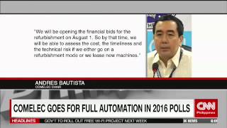 COMELEC goes for full automation in 2016 polls