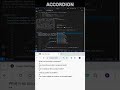 🔥Create an Accordion in React & Next.js with Tailwind CSS | useState  #react #programming #nextjs