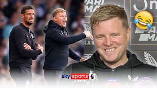 Eddie Howe has seen the memes 🤣 | The Newcastle boss reacts to Jason Tindall going VIRAL this week