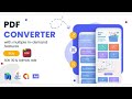 How to make Pdf Editor App || PDF Converter App Source code || Android studio pdf app make