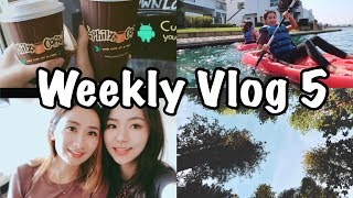 WEEKLY VLOG5|我亲爱的牛牛来三番啦！湾区地陪在此（超丰富的周末）|What?这个速冻麻辣小龙虾居然....让我的脸变成这样？