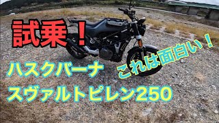 RIDER JO のモトブログ #353 (ハスクバーナ スウ”ァルトピレン250 試乗！）