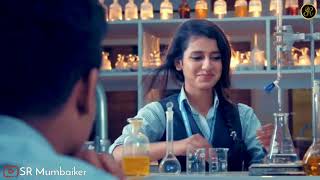 Priya prakash varrier romance in school lab video viral