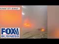 Iranian drones strike Kuwait airport during major overnight attack