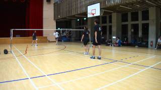 XD吳燦祥/范心潔CINDY vs李鑑珉/廖芷嫺(20111218孚瑪FUMA Badminton)