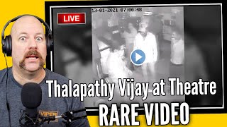 THALAPATHY VIJAY at Devi Cineplex for Master | RARE VIDEO