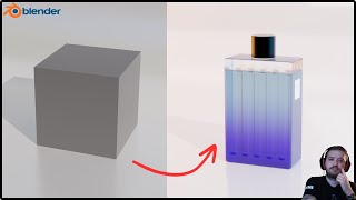 How to make Perfume bottle in Blender - Tutorial