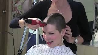 sexy girl headshave 2024 || Women Haircut