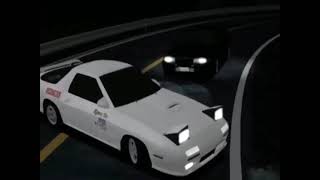 FC3S vs. R32 ( Full Battle ) Initial D First stage